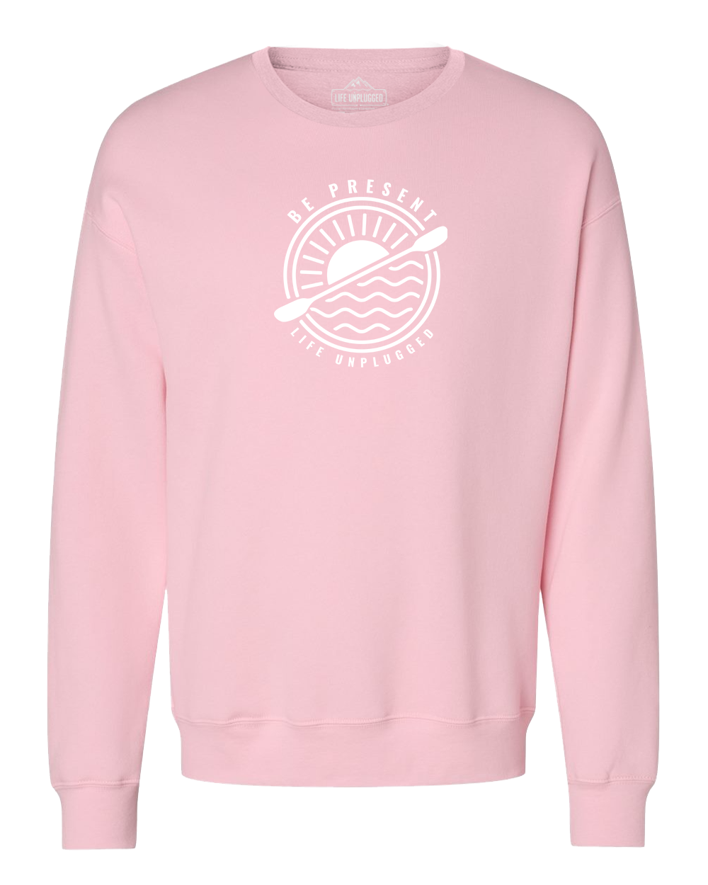 Be Present Paddle Midweight Super Soft Crewneck Sweatshirt