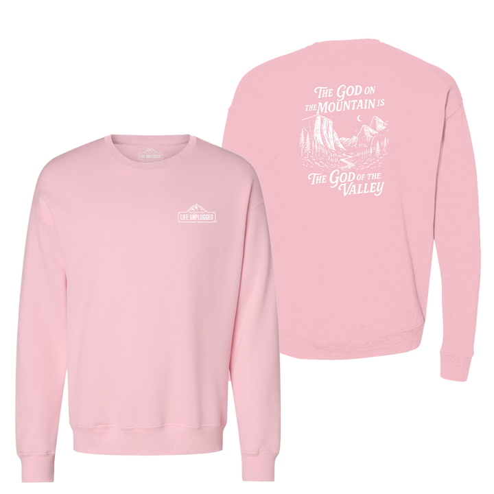 God On The Mountain Midweight Super Soft Crewneck
