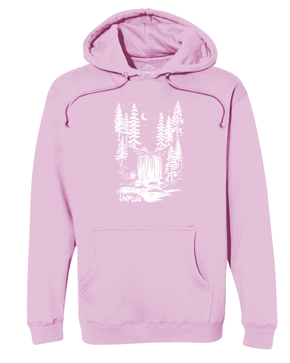 WATERFALL UNDER THE STARS Heavyweight Hoodie