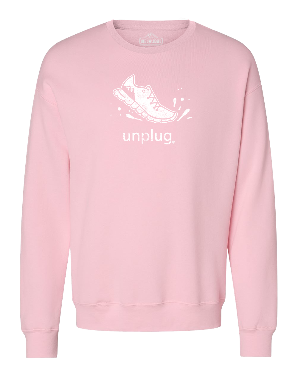 RUNNING  Midweight Super Soft Crewneck SMALL - PINK BLOWOUT