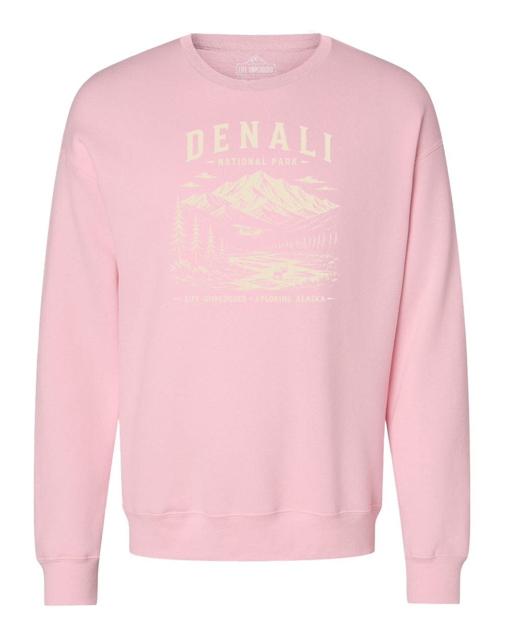 DENALI NATIONAL PARK Midweight Super Soft Crewneck