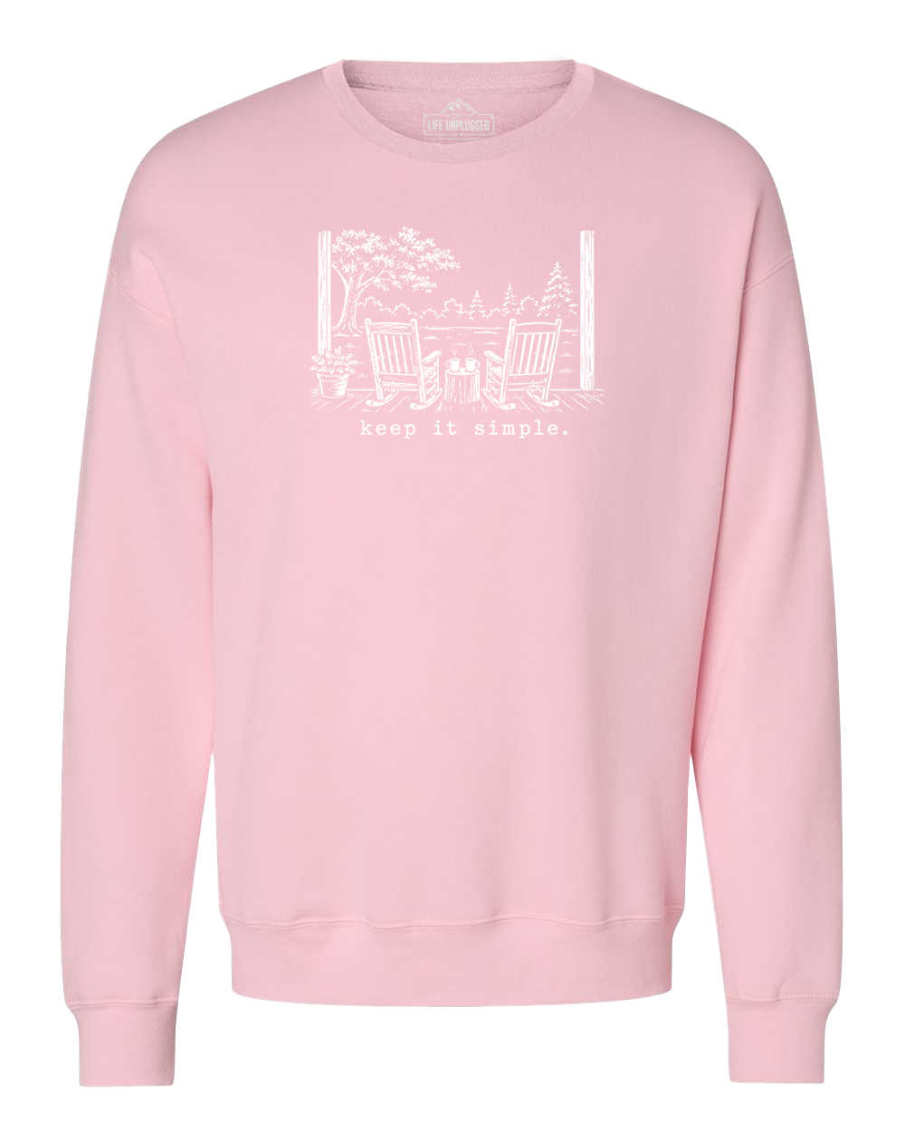 KEEP IT SIMPLE. Midweight Super Soft Crewneck