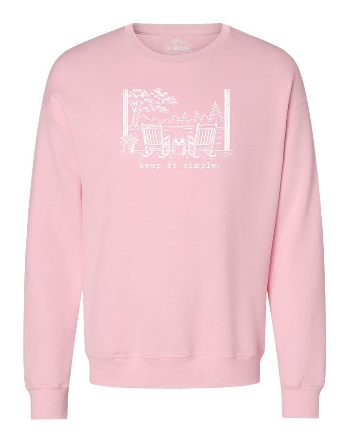 KEEP IT SIMPLE. Midweight Super Soft Crewneck