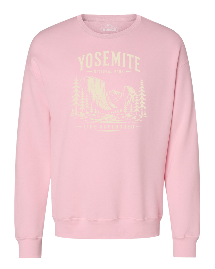 YOSEMITE NATIONAL PARK Midweight Super Soft Crewneck