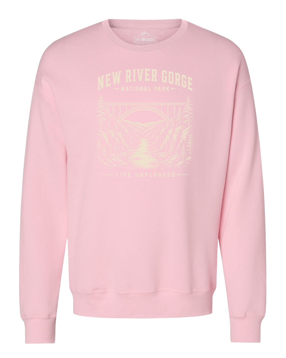 NEW RIVER GORGE NATIONAL PARK Midweight Super Soft Crewneck