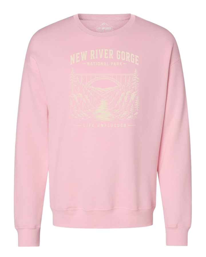 NEW RIVER GORGE NATIONAL PARK Midweight Super Soft Crewneck