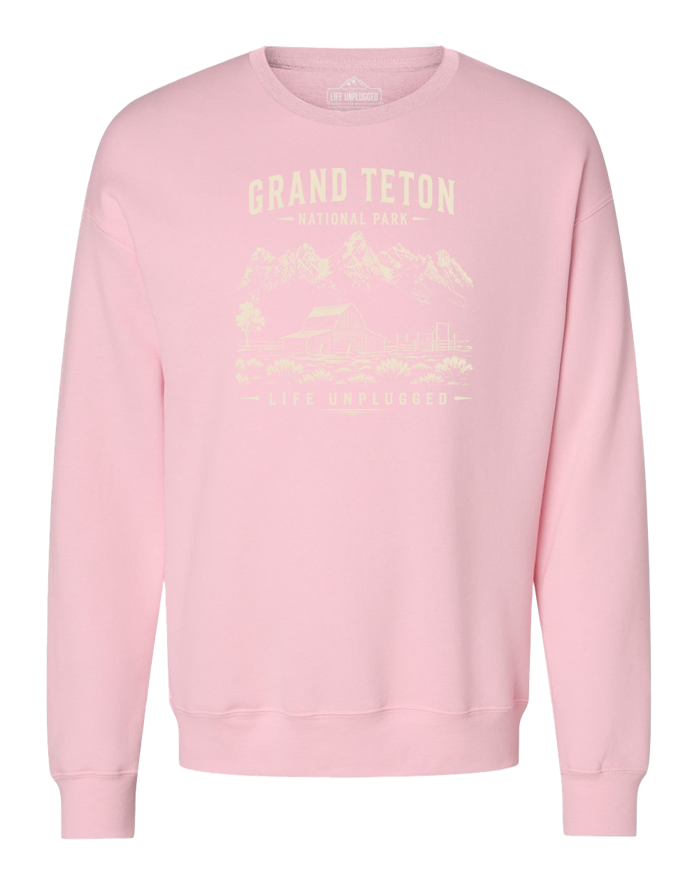 GRAND TETON NATIONAL PARK Midweight Super Soft Crewneck