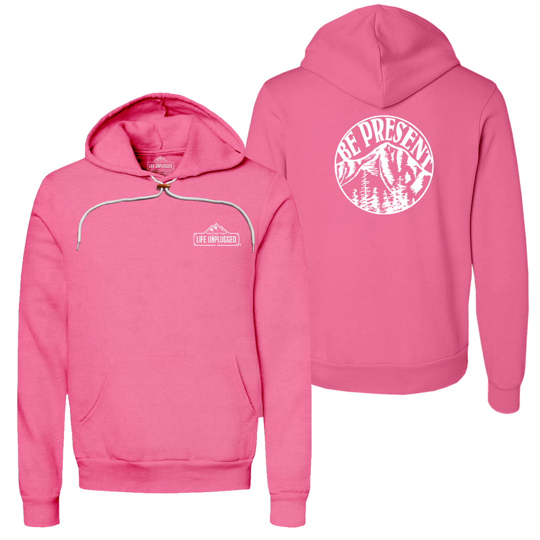 Be Present Mountain Super Soft Hoodie