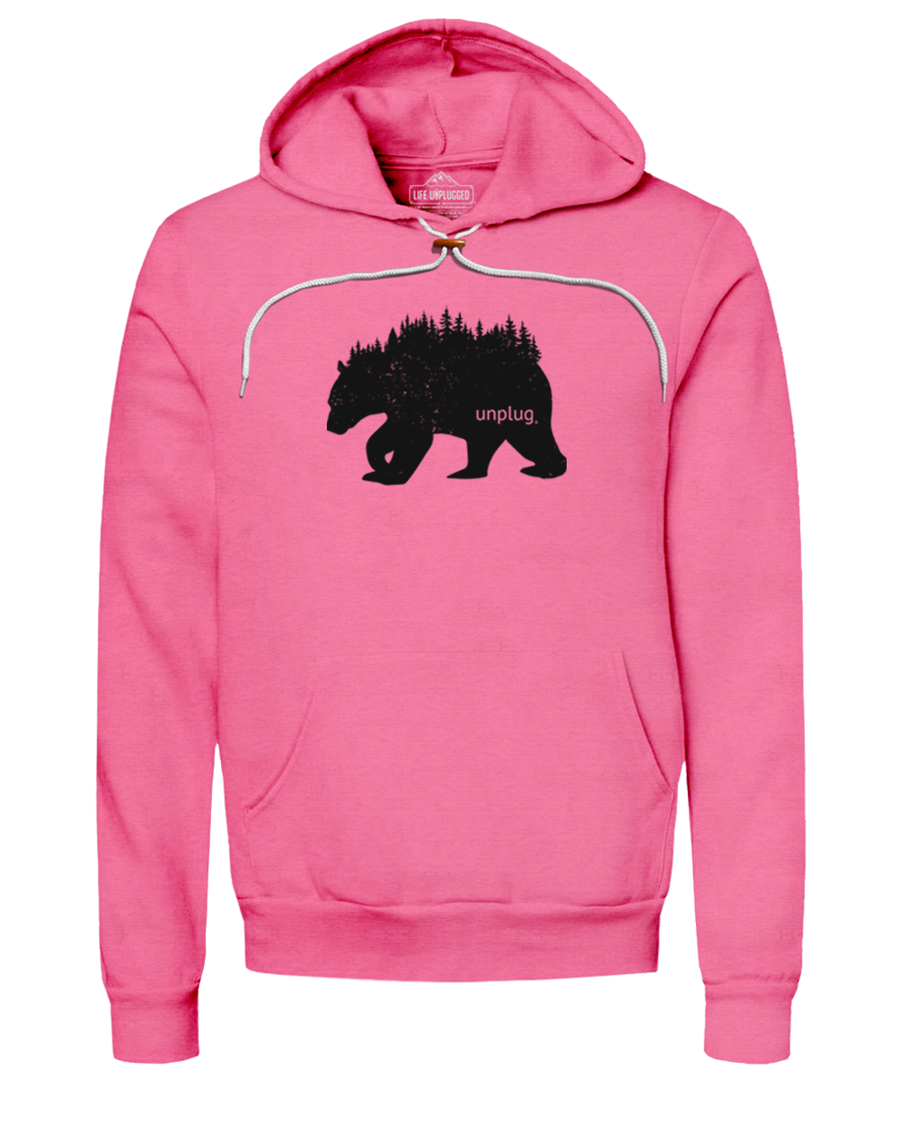 Bear In The Trees Super Soft Hoodie