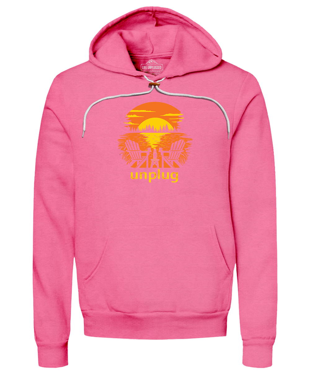 Chairs at Sunset Super Soft Hoodie
