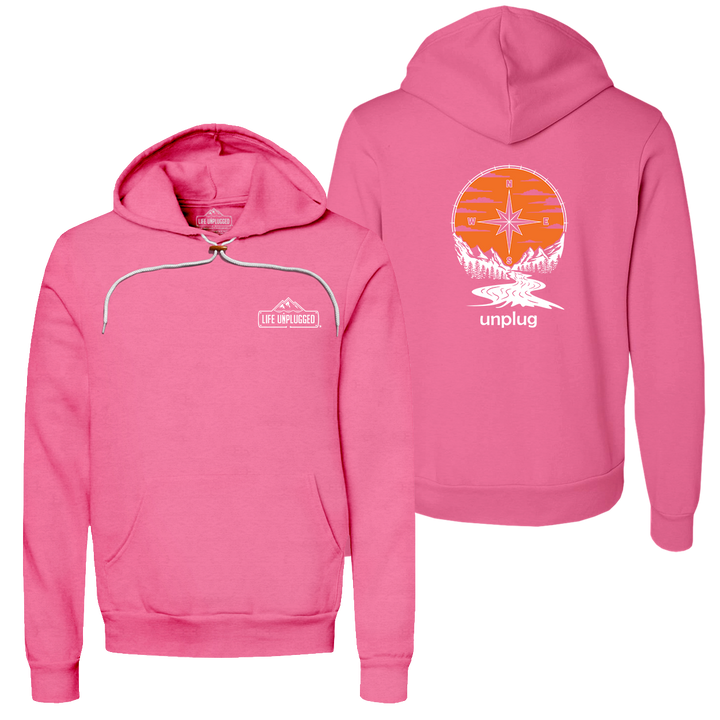 Compass Sunset Super Soft Hoodie