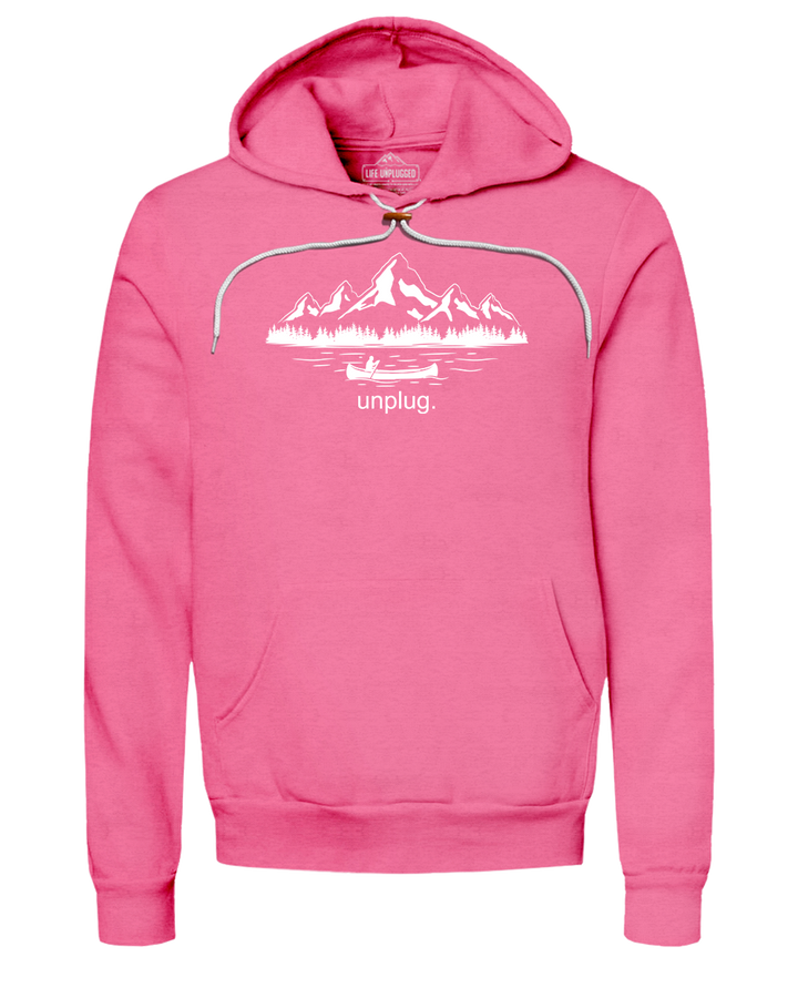 Canoeing In The Mountains Super Soft Hoodie