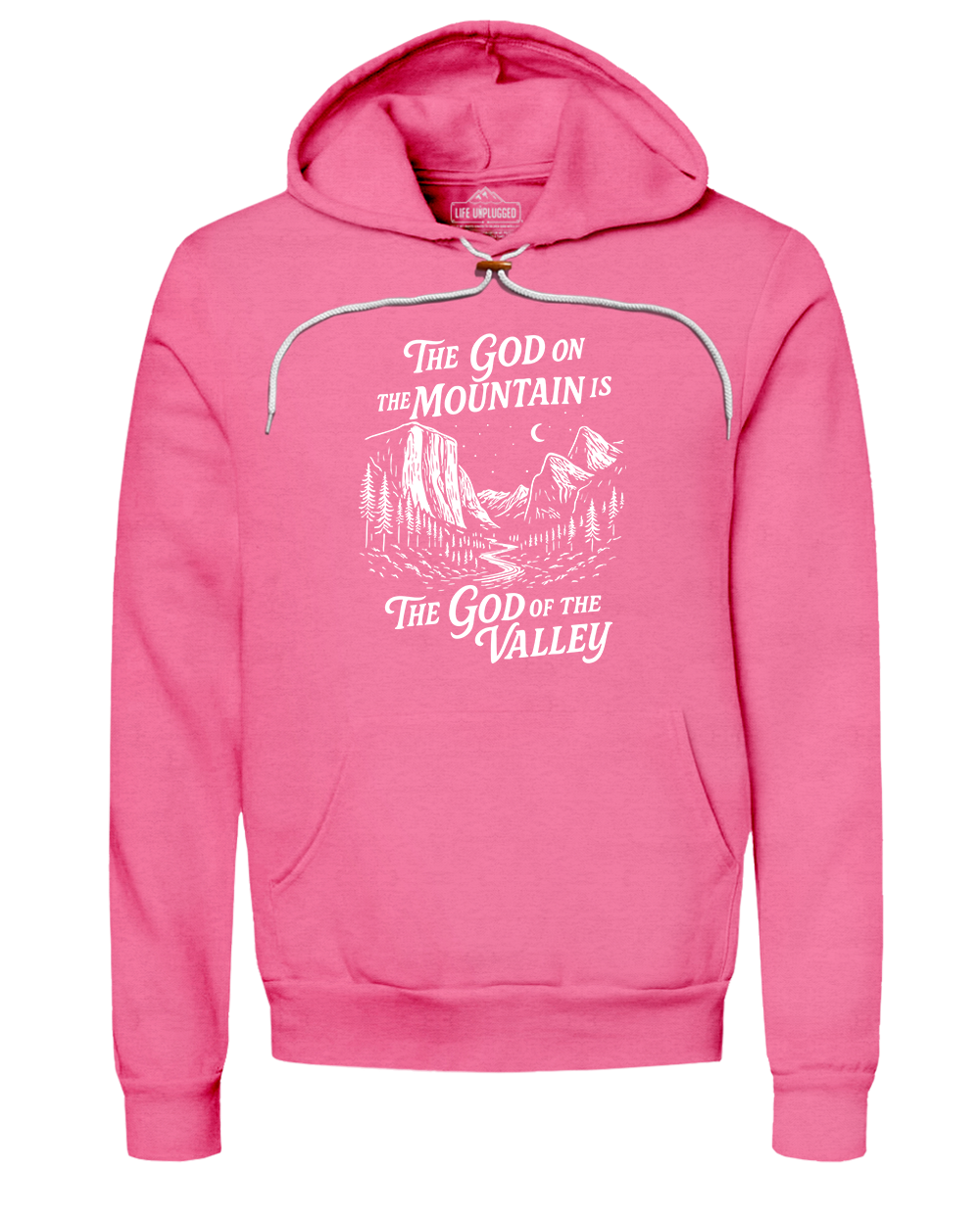 God On The Mountain Super Soft Hoodie