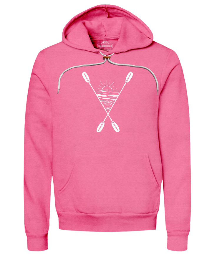 Kayaking Into The Sunset Super Soft Hoodie