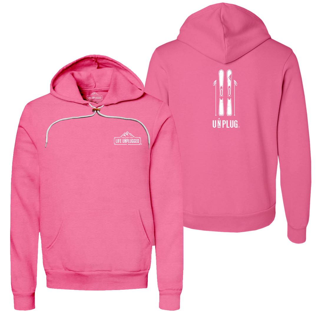 Skiing Super Soft Hoodie