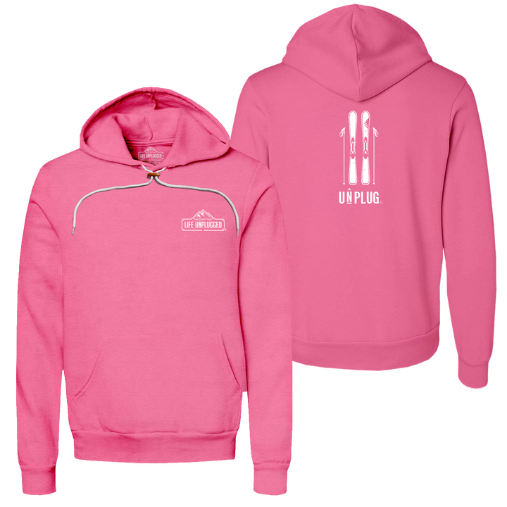 Skiing Super Soft Hoodie