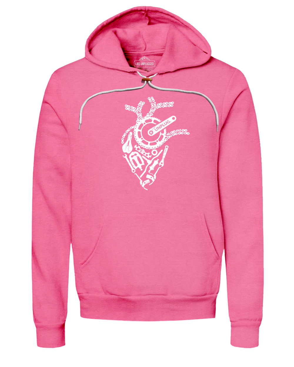 Anatomical Heart (Bicycle Parts) Super Soft Hoodie