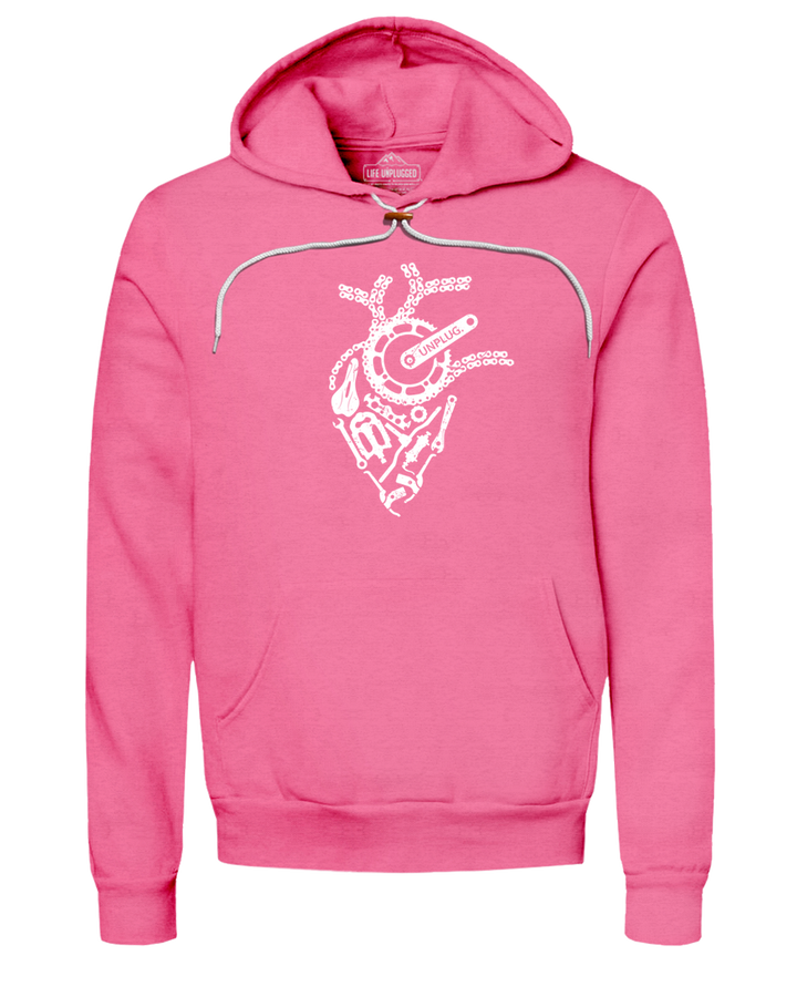 Anatomical Heart (Bicycle Parts) Super Soft Hoodie