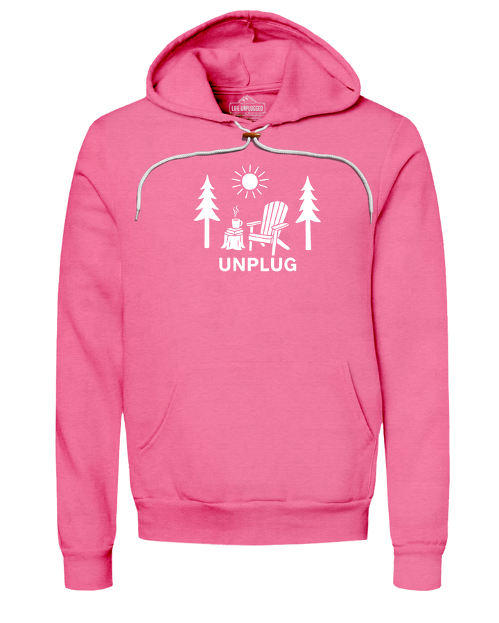 READING IN THE WOODS Super Soft Hoodie