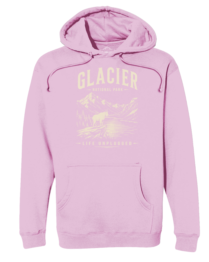 GLACIER NATIONAL PARK Heavyweight Hoodie