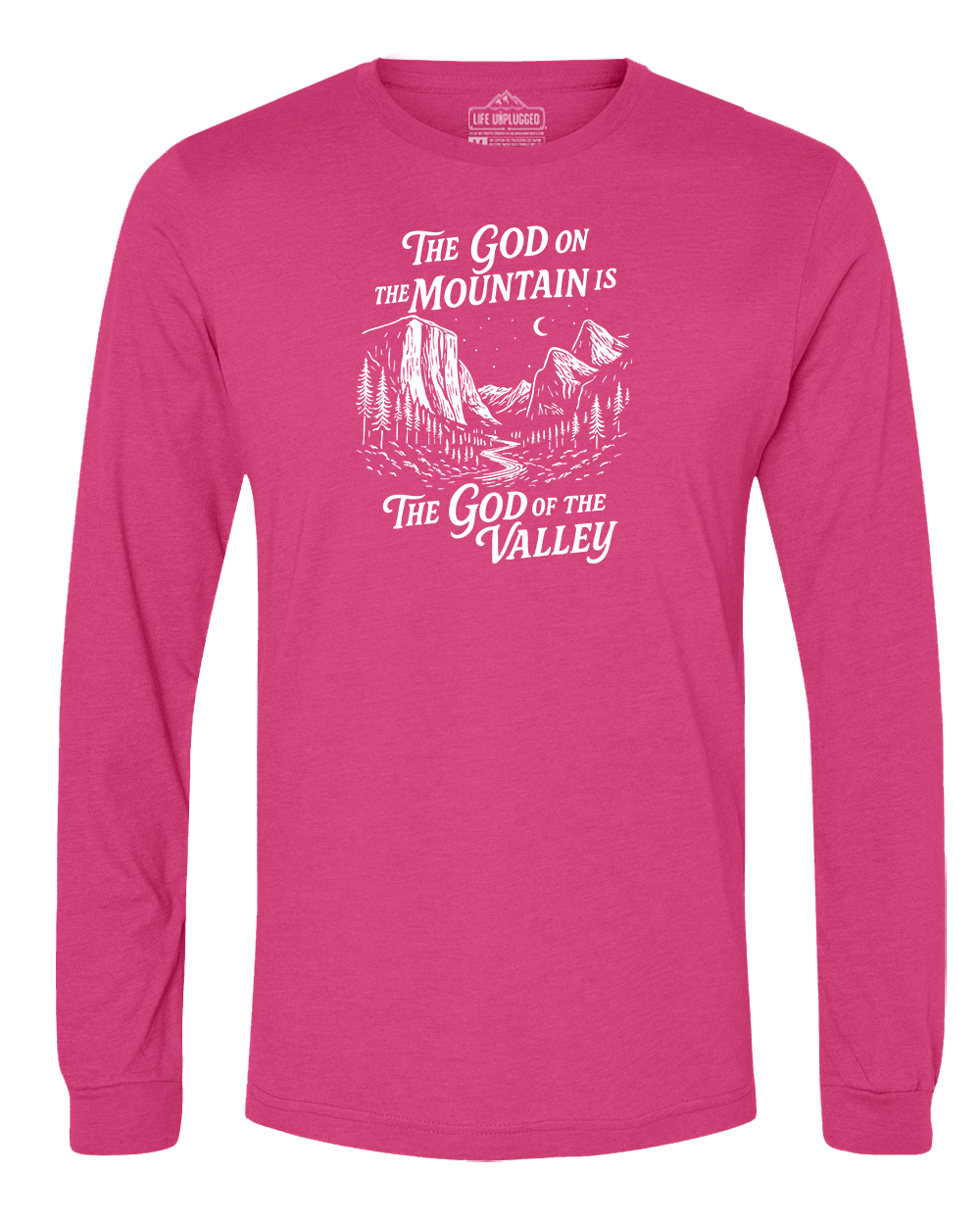God On The Mountain Long Sleeve T-Shirt