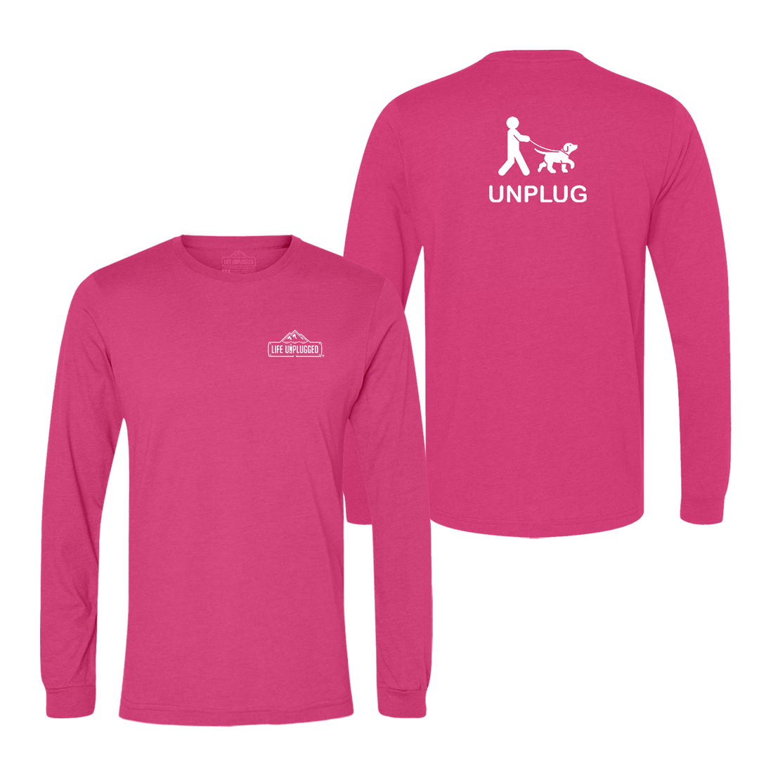 Dog Walking Long Sleeve T-Shirt