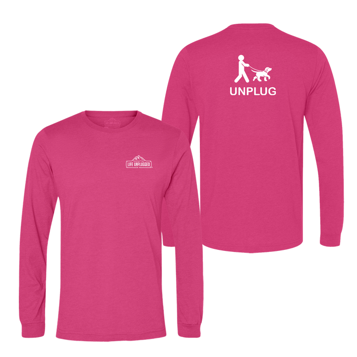 Dog Walking Long Sleeve T-Shirt
