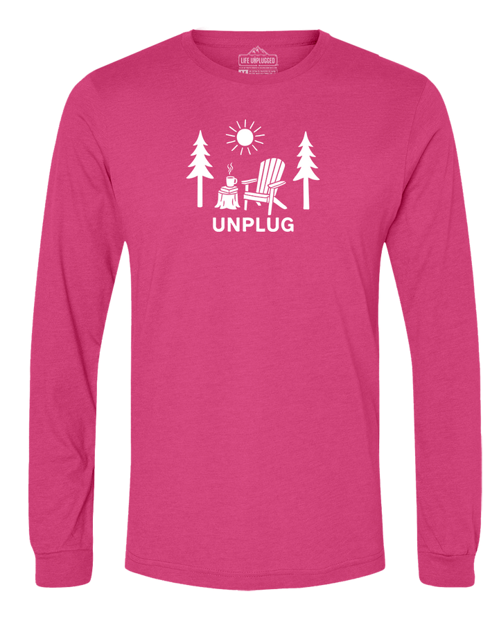 READING IN THE WOODS Long Sleeve T-Shirt