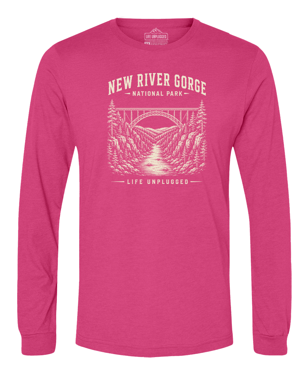 NEW RIVER GORGE NATIONAL PARK Long Sleeve T-Shirt