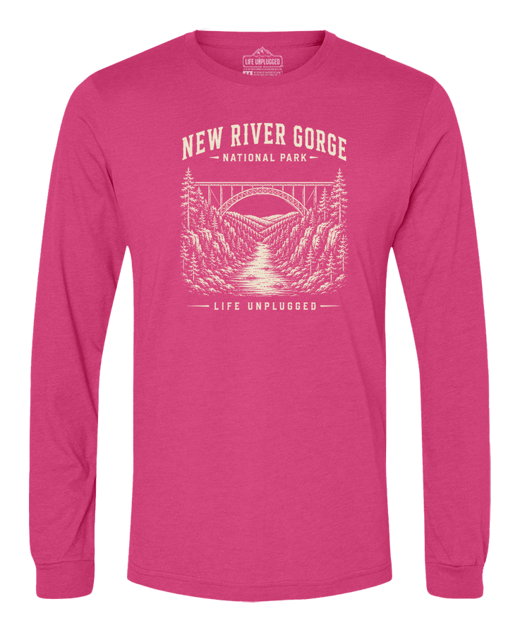NEW RIVER GORGE NATIONAL PARK Long Sleeve T-Shirt