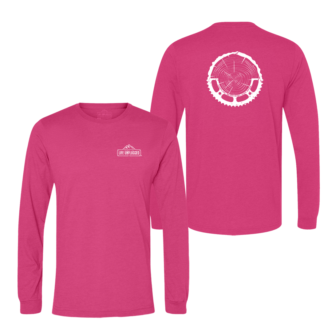 Tree Rings Chainring Long Sleeve T-Shirt