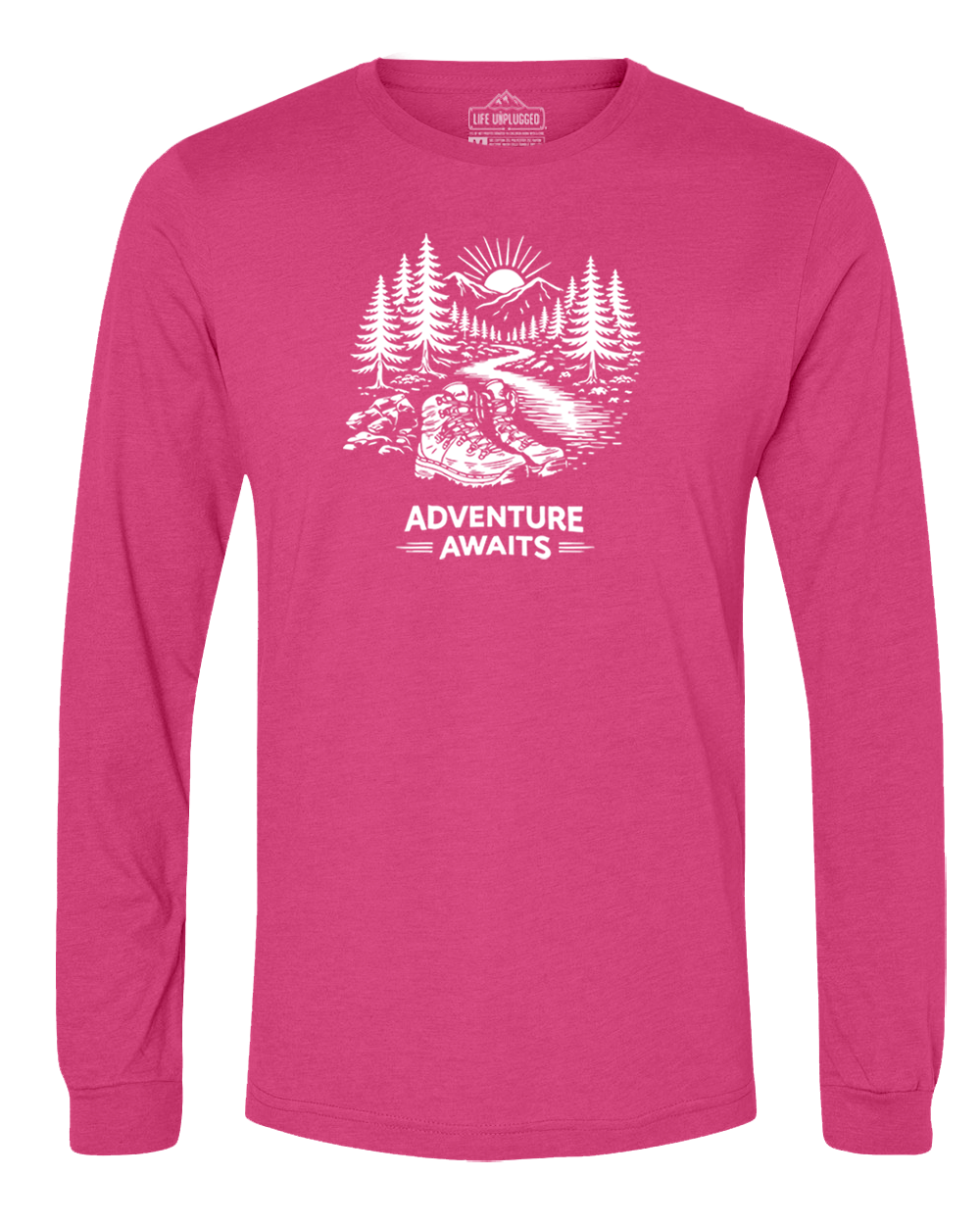 ADVENTURE AWAITS Long Sleeve T-Shirt