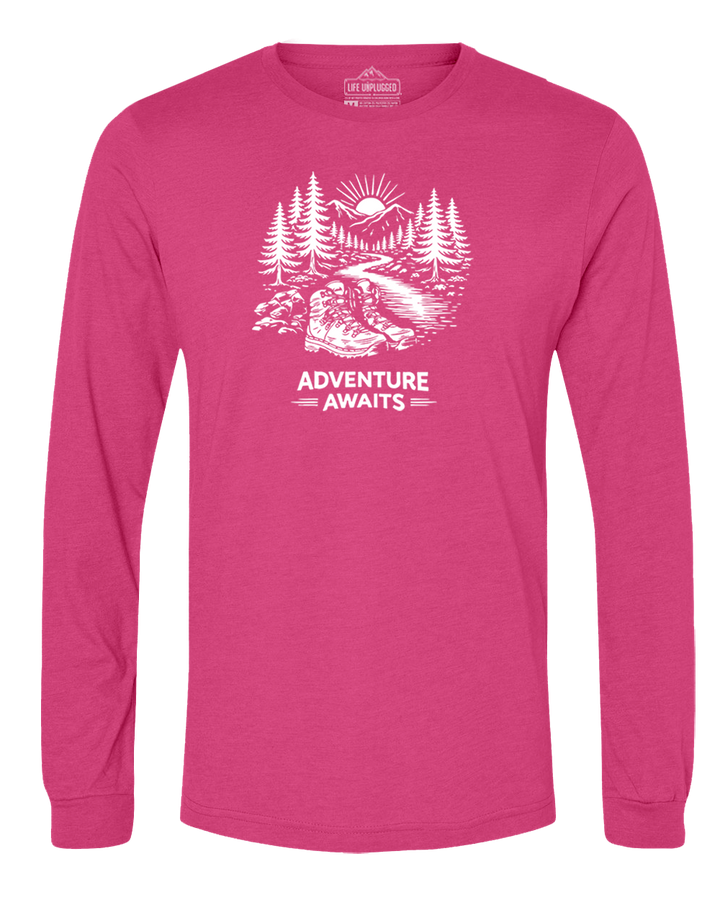 ADVENTURE AWAITS Long Sleeve T-Shirt