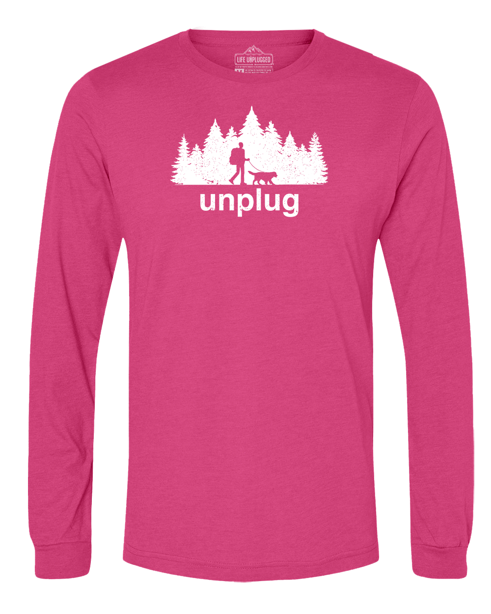 Dog Walks in the Woods Long Sleeve T-Shirt