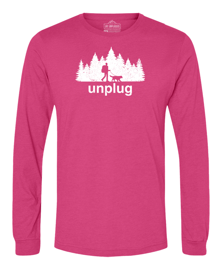 Dog Walks in the Woods Long Sleeve T-Shirt