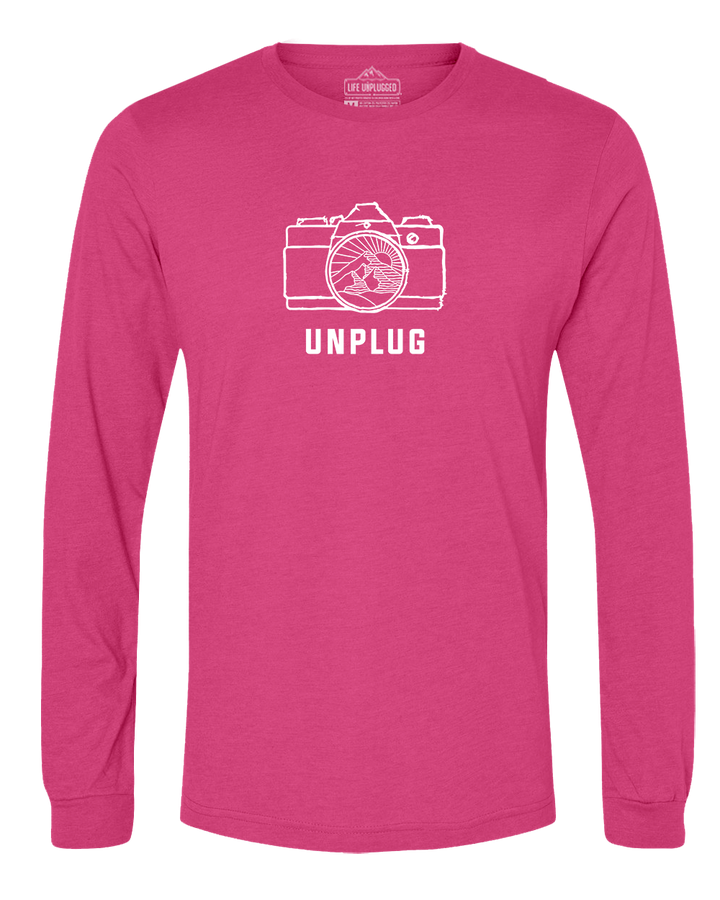 Camera Mountain Lens Long Sleeve T-Shirt