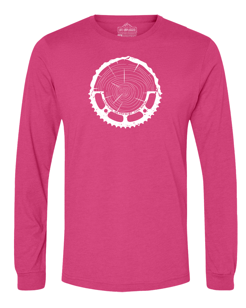 Tree Rings Chainring Long Sleeve T-Shirt
