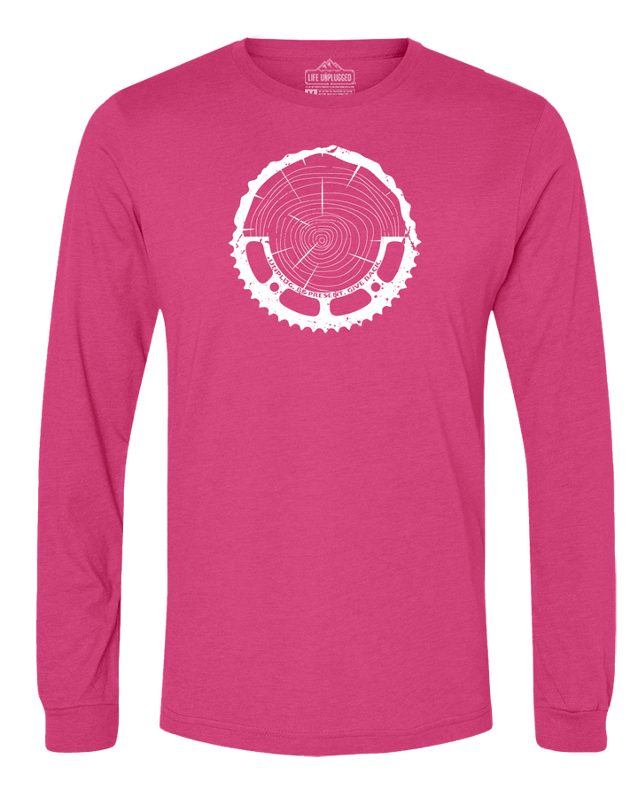Tree Rings Chainring Long Sleeve T-Shirt