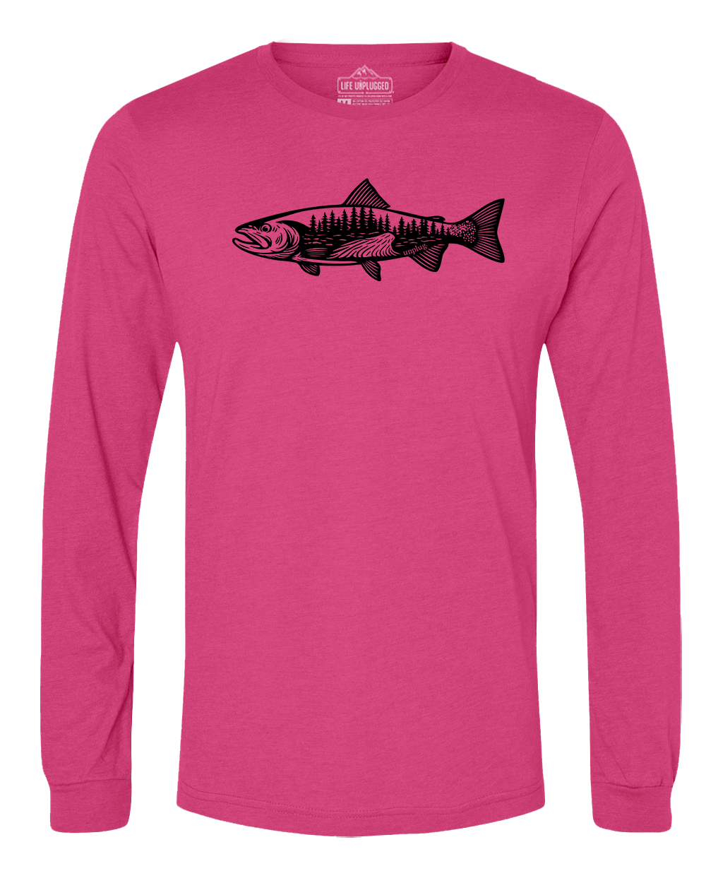 WOODLAND TROUT Long Sleeve T-Shirt