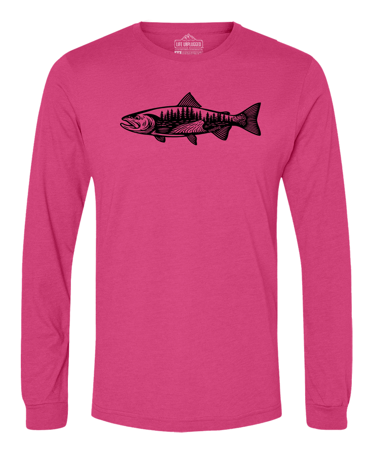 WOODLAND TROUT Long Sleeve T-Shirt