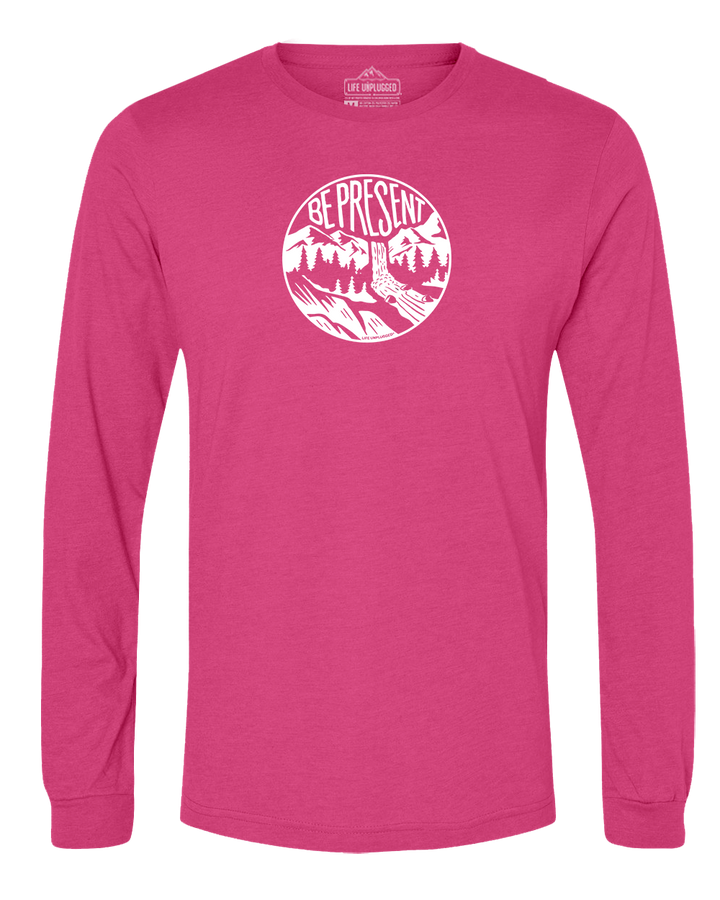 Be Present Waterfall Long Sleeve T-Shirt