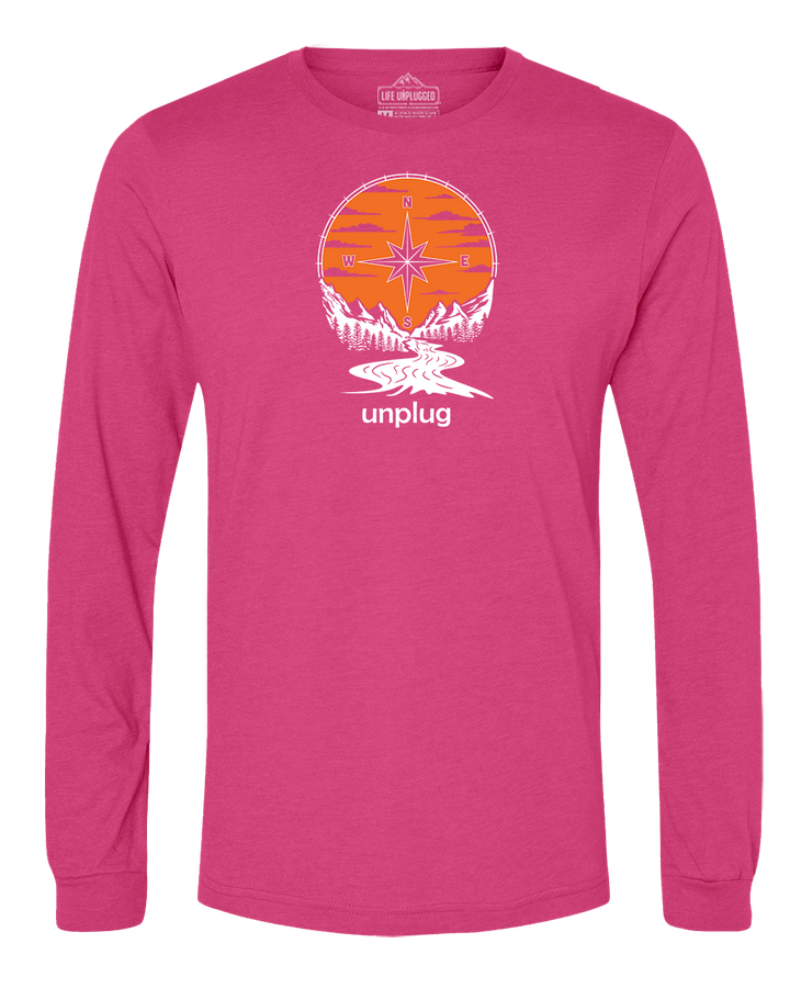 Compass Sunset Long Sleeve T-Shirt
