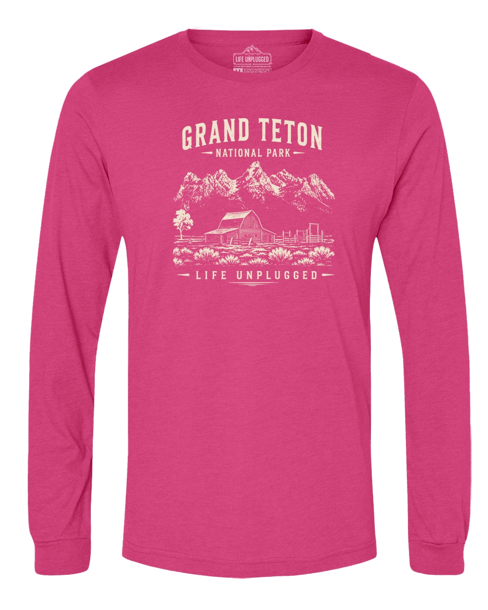GRAND TETON NATIONAL PARK Long Sleeve T-Shirt