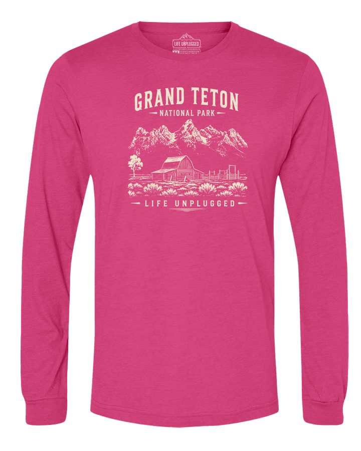 GRAND TETON NATIONAL PARK Long Sleeve T-Shirt