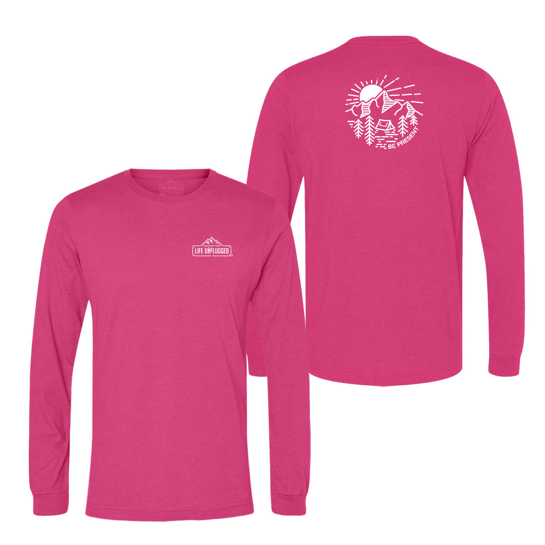 MOUNTAIN SUNSET Long Sleeve T-Shirt