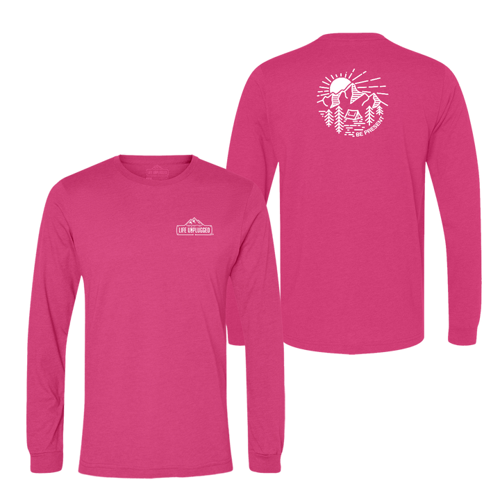 MOUNTAIN SUNSET Long Sleeve T-Shirt