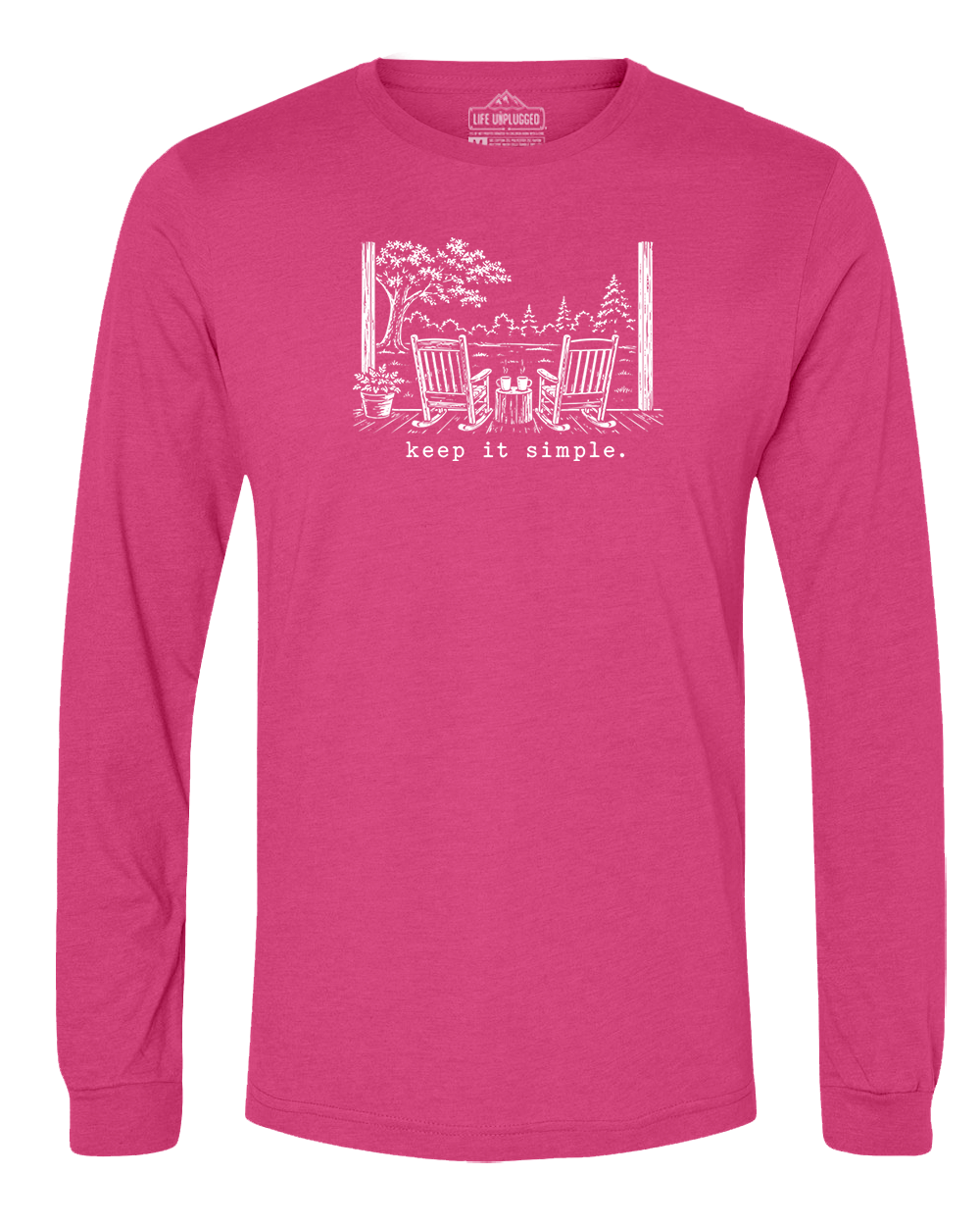KEEP IT SIMPLE. Long Sleeve T-Shirt