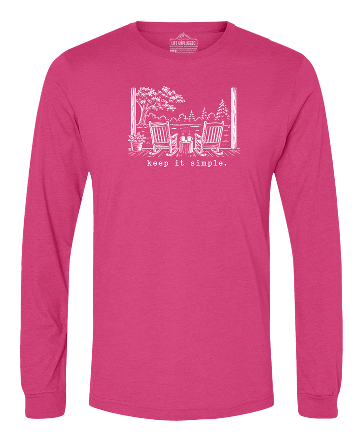 KEEP IT SIMPLE. Long Sleeve T-Shirt