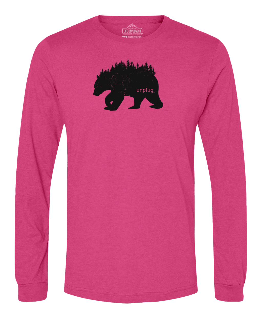 Bear In The Trees Long Sleeve T-Shirt