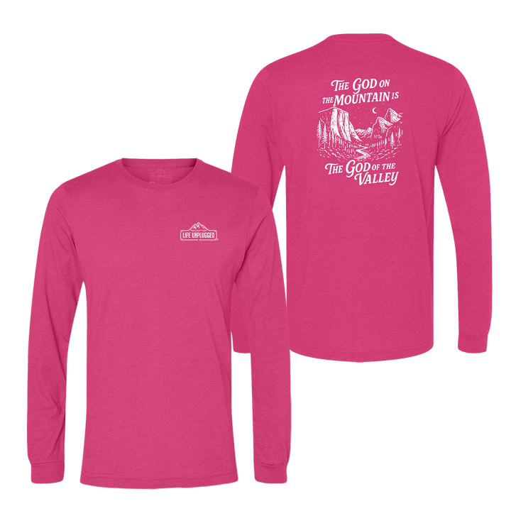 God On The Mountain Long Sleeve T-Shirt